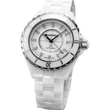 Chanel Women's J12 Jewelry White Dial Watch H1629