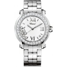 Chopard Happy Sport Floating Diamonds Ladies Watch 27/8478-2001