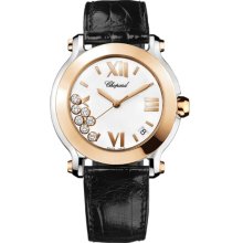 Chopard Happy Sport II Round 36mm 278492-9001 black