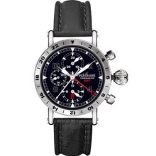 Chronoswiss Timemaster Chronograph GMT DLC Watch 7533GBK