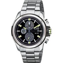 Citizen CA0428-56E Men's AR 2.0 Drive Collection Black Dial Eco-Drive
