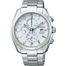 Citizen COLLECTION CA0021-53A Eco Drive Titanium Chronograph Watch