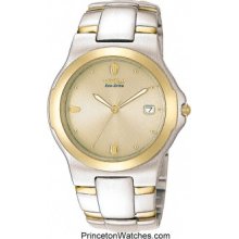 Citizen Eco-Drive 180 - Stainless & Gold-Tone BM0334-56P