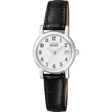 Citizen Eco-Drive Leather Ladies Watch EW1270-06A