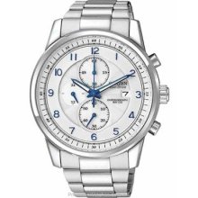 Citizen Eco-Drive Mens Sport Chronograph Grey Textured Dial CA0330-59A