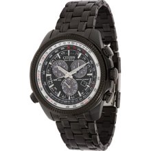 Citizen Eco-Drive Perpetual Calendar Alarm Chronograph Mens Watch ...