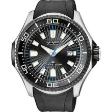 Citizen Eco-Drive ProMaster Diver 30 Bar Black Dial Men's Watch