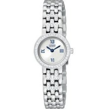 Citizen Eco-Drive Silhouette Crystal Ladies Watch EW9800-51A