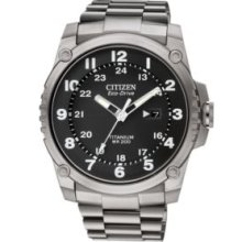 Citizen Eco-Drive Super Titanium Shock Proof Men's Watch BJ8070-51E