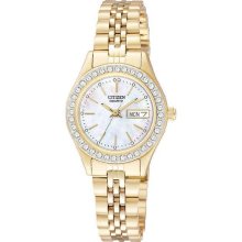 Citizen EDV Gold Ladies' Gold Tone Watch