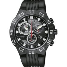 Citizen Everyday Sport wrist watches: Chronograph Black 24hour at2095-