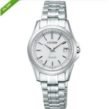 Citizen Exceed Ec1000-51a Eco-drive Solar Power Radio Control Watch For Women