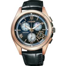 CITIZEN EXCEED Eco-Drive Solar Atomic Radio Limited Model BY0062-08E
