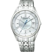 CITIZEN EXCEED Thin-titanium Eco-Drive Solar Radio watch AS7080-54A