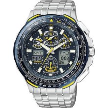 Citizen JY0040-59L SD1 Eco-Drive Blue Angels Skyhawk Atomic Chronograph Men's Watch