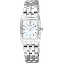 Citizen Ladies Stilleto 30 Diamonds Stainless Steel Mother of Pear