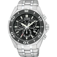 Citizen Men's Black Dial Watch BL5440-58E