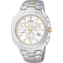 Citizen Men's Eco-drive Bracelet Watch - At0884-59b Free P&p To Uk