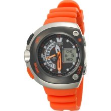 Citizen Men's JV0030-19F Eco-Drive Orange Imperial Dive Watch