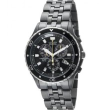 Citizen Men's Perpetual Calendar Watch Black Ion Plated BL5295-55E