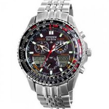 Citizen Navihawk Eco-Drive Titanium Chronograph Watch JR3034-59E