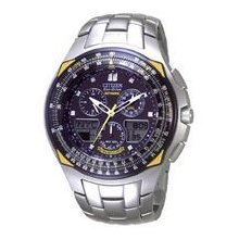 Citizen Promaster Titanium EcoDrive Blue Angels SkyHawk Pilot JR3090-58L