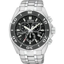 Citizen Signature Eco-Drive Perpetual Chronograph Mens Watch BL5440-58