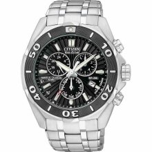 Citizen Signature Ecodrive Perpetual Chronograph Mens Watch Bl544058e