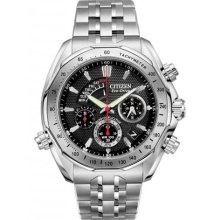 Citizen Signature Mens Chronograph Eco-Drive Watch BZ0000-50E