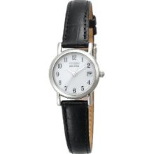 Citizen Women's Eco-Drive Leather Watch #EW1270-06A