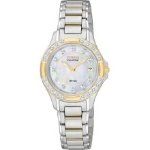 Citizen Women's Mother Of Pearl Dial Watch EW2134-50D