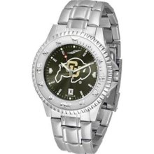 Colorado Buffaloes CU NCAA Mens Steel Anochrome Watch ...