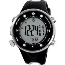 Columbia Mens Cw002005 Headstream Multi-function Silver-black Digital Watch