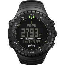 Core All-Black Military Compass Watch W/ Altimeter And Barometer