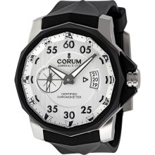 Corum Admirals Cup Black Rubber Strap Mens Watch 947951950371AK14