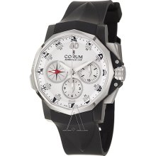 Corum Watches Men's Admiral's Cup Black Split Second Chronograh 44 Watch 986-591-98-F371-AA52