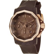 Corum Watches Men's Admiral's Cup Challenger 44 Chrono Rubber Watch 753-812-03-F372-AG22