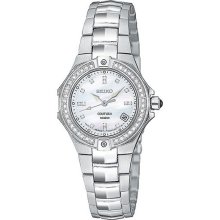 Coutura 55 Diamond MOP Dial, Ladies' Seiko