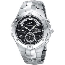 Coutura Advanced Alarm Chronograph Black Dial, Men's Seiko