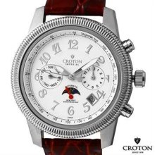 Croton Stainless Steel Automatic Watch