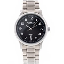 CURREN 8080 Dial Quartz Wrist Watch Date Male