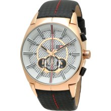 D.Factory Black-Label Rose Gold-tone Chrono Mens Watch DFA017LSB