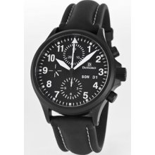 Damasko DC56 Black Automatic Chronograph Watch