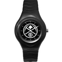 Denver Nuggets Watch - Shadow Edition with Black PU Rubber Bracelet