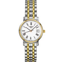 Desire Women's Quartz Watch - White Dial With Stainless Steel Bracelet