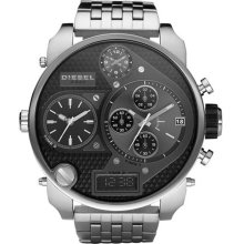 Diesel DZ7221 SBA Black Dial Analog Digital Display Men's Watch