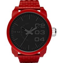 Diesel Extra Large Round Plastic Bracelet Watch