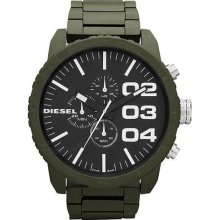 Diesel Green Stainless Steel Chronograph Mens Watch DZ4251
