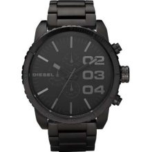 Diesel Men's Chronograph Black Round Dial DZ4207 Watch