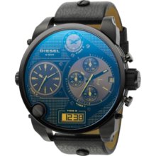 Diesel Time Zone Watch, 58mm Blue/ Black